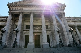 15 Argentine National Congress Building Front Close Up Buenos Aires